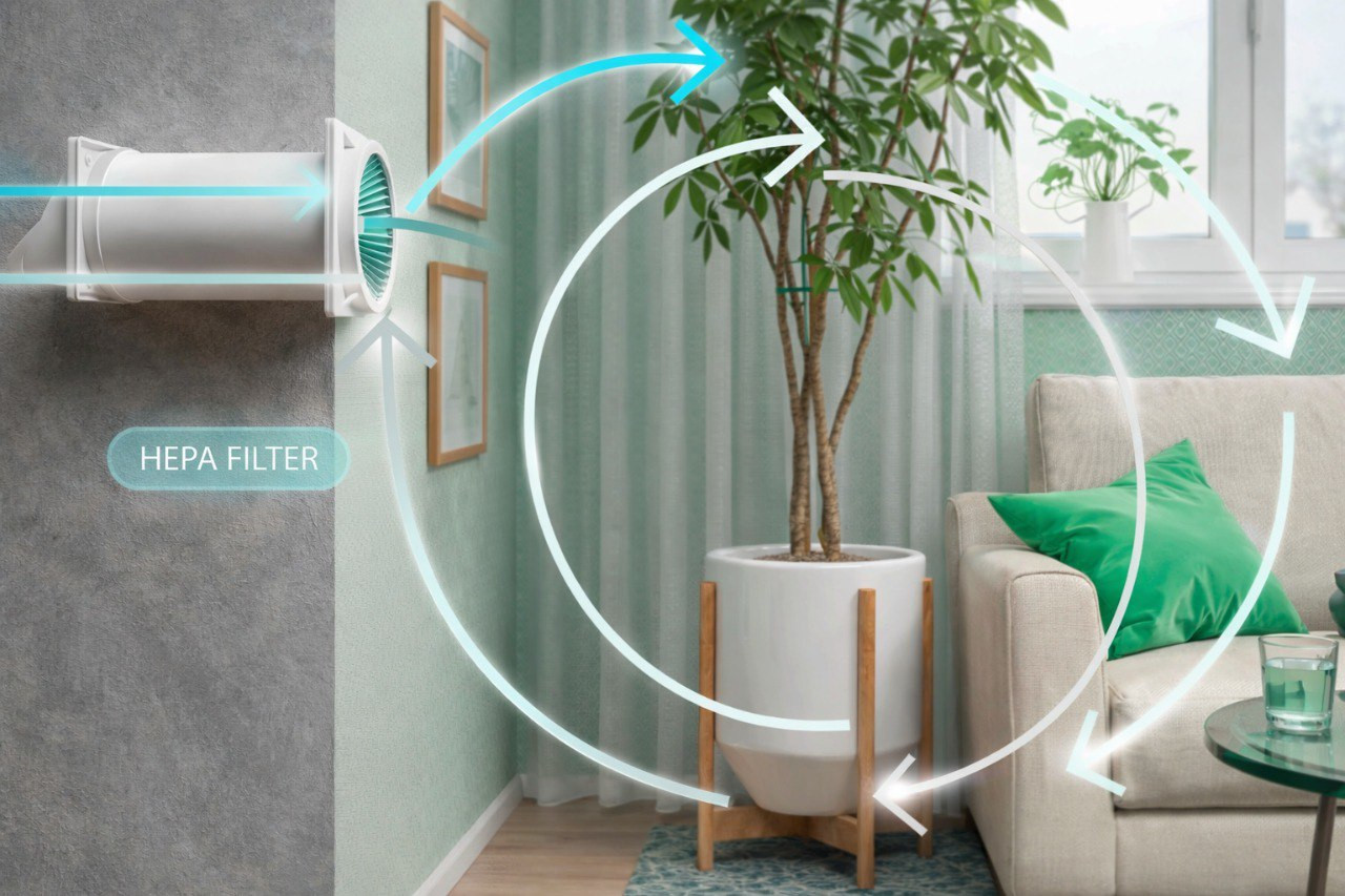 Вентиляция для аллергиков: очистка воздуха от пыльцы и аллергенов