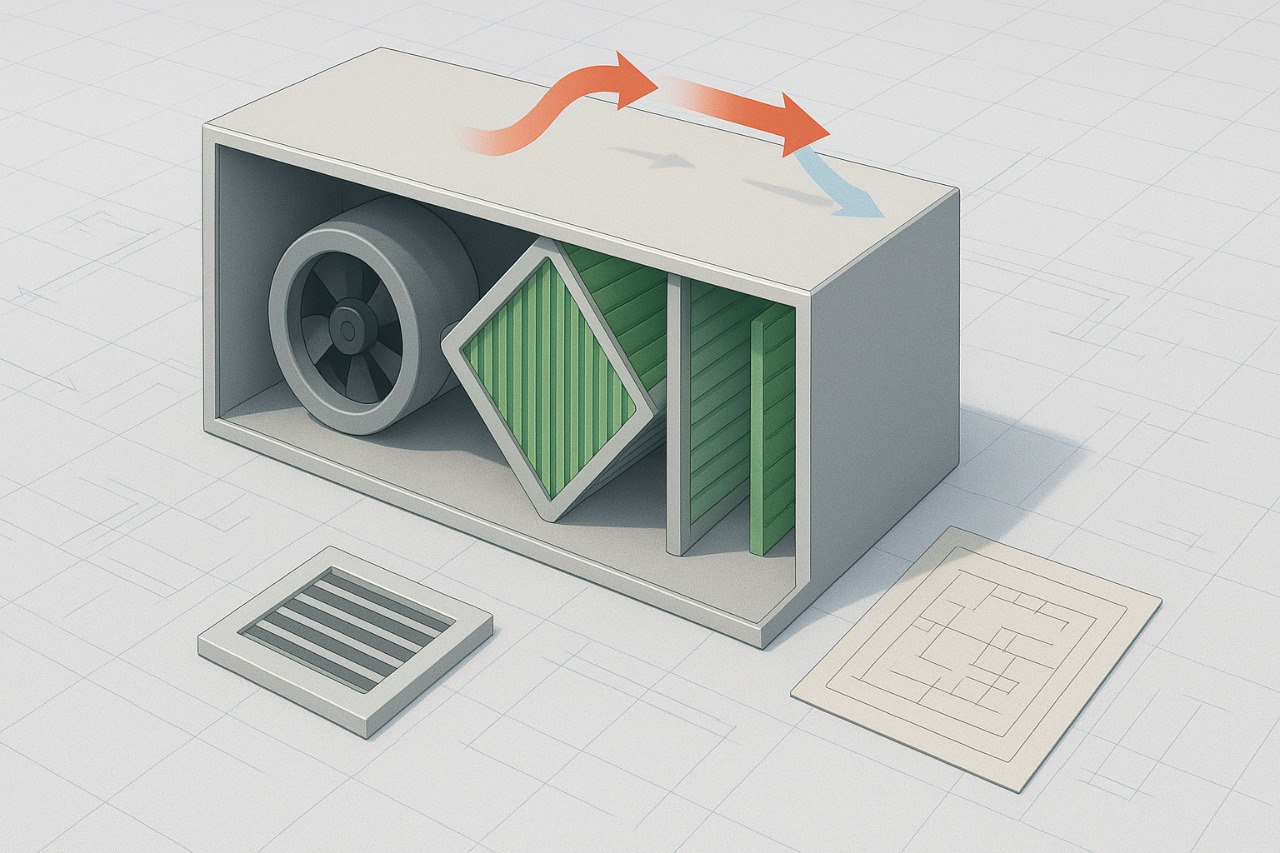 Устройство и работа приточной установки: от улицы до чистого воздуха в доме