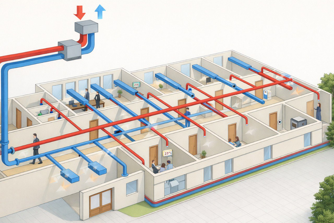 Проектирование ПВУ по СП 60.13330.2025: новые требования к теплопотерям и калориферам