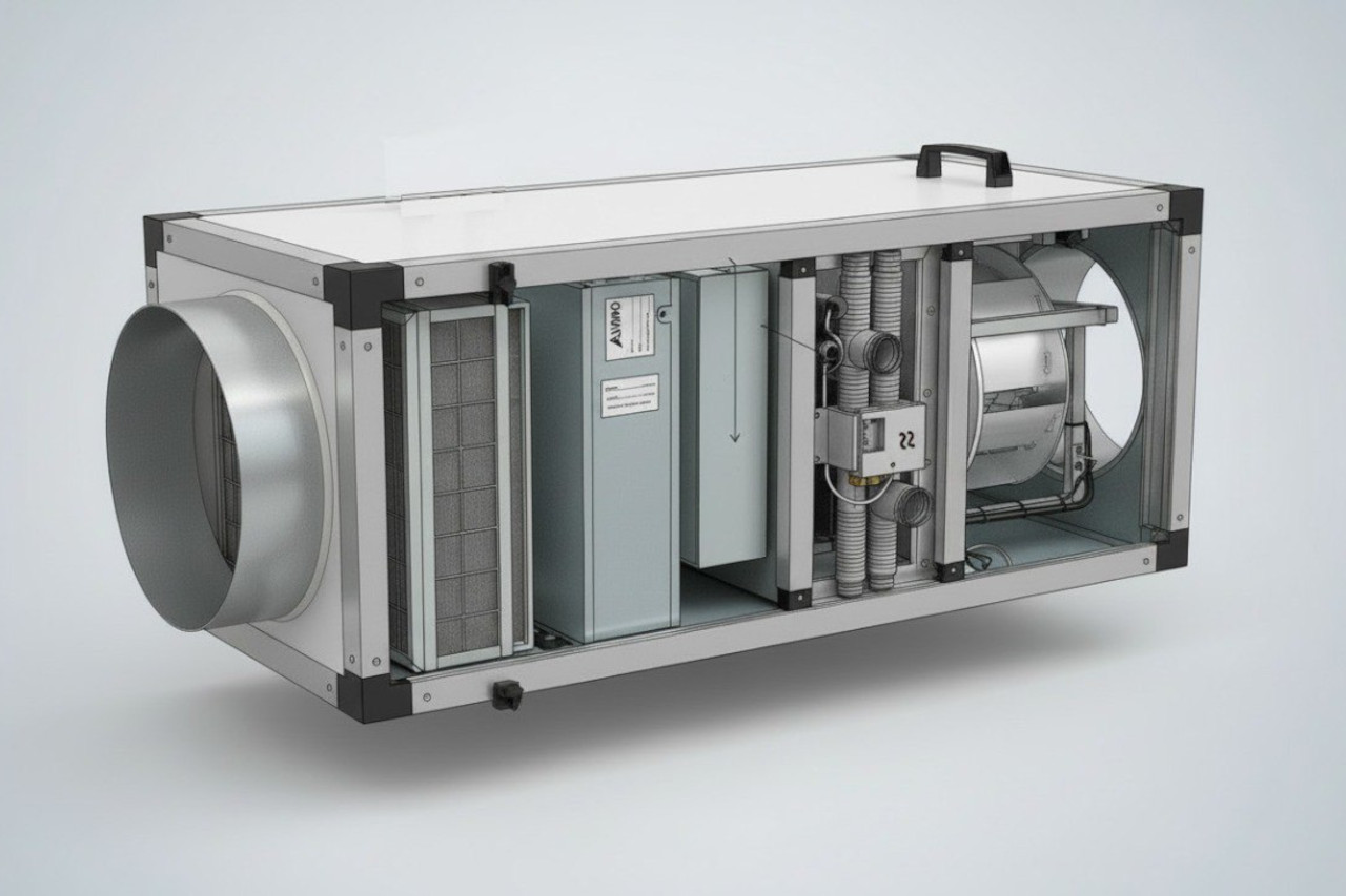 Приточная установка 350 м³/ч и приточно-вытяжная установка 350 м³/ч: где и зачем применяется такая производительность