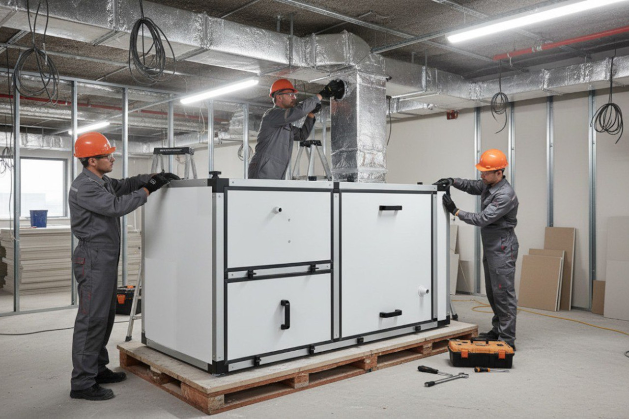 Установка приточно-вытяжной вентиляции: устройство системы и ключевые этапы монтажа