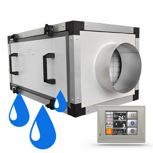 Приточная установка водяная AVI W 134/380/8000